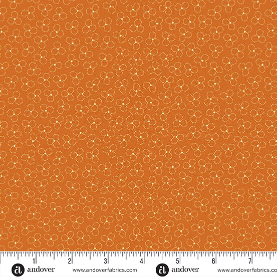 1455-O Itsy Bits Trefoil Orange