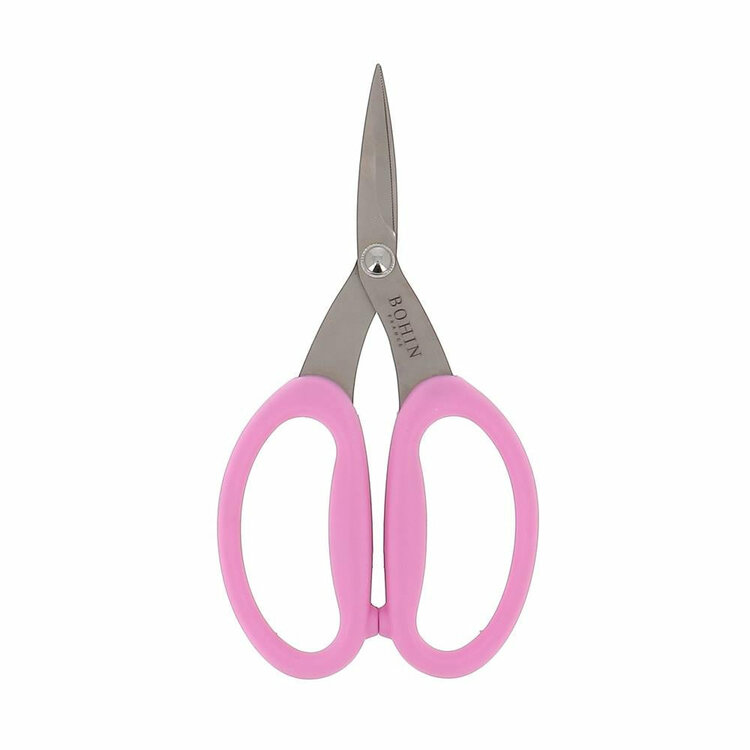 Bohin Patchwork schaar 17.5 cm pink
