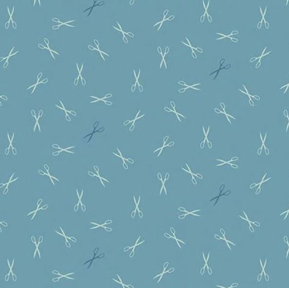 1612B Sewing Bird Scissors Blue