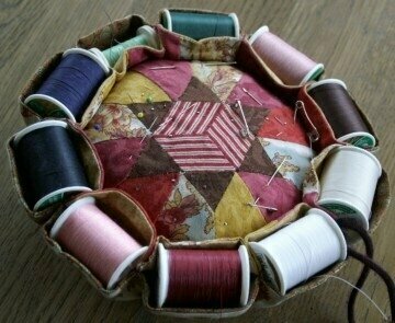 Nadelkissen-/Garnrollenhalter (25cm)