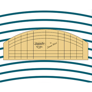 6 (12)" Arc from ruler foot starter set Low Shank (CS6-2-LS)
