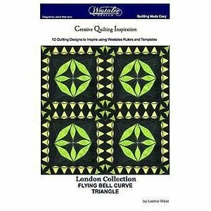 Creative Quilting Inspirations Flying Bell Curve..60pg Book (BK FBC DES)
