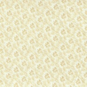313-043 Classic Tone on Tone beige flower bouquet on ecru