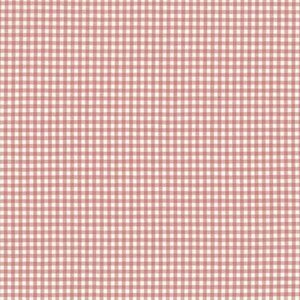 Rückenstoff für die Mäuse-Nähzimmerdecke rosa / cremefarbenes Rautenmuster