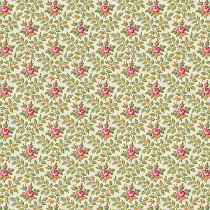 737-L French Mill wallpaper rose white