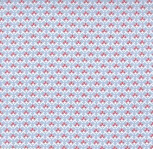 3054-13 Hollyhocks and Roses Trellis Flowers