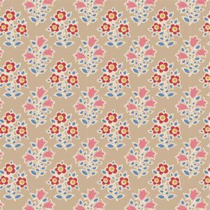 110099 Tilda Jubilee Farm Flowers Sand