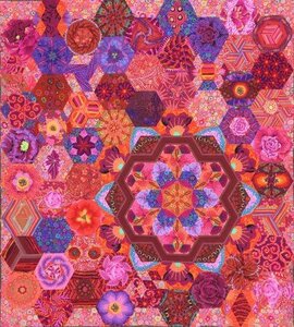 Hex Plosion  Quilt Complete Paper Pieces Pack 