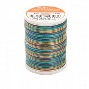 Sulky Cotton 30 Hand Quilt garen Melange multi mix 4106