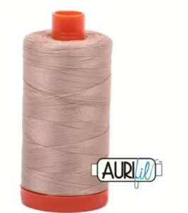 2314 Beige Aurifil mako 50 1300mt. GROTE KLOS